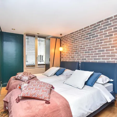 Appartamento Charming 3br Montorgueil Republique *